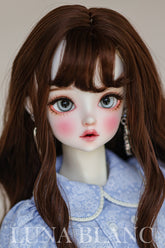 Luna blanc - Yvien Milk white (BJD Head) : Instock - Anubis Doll Café