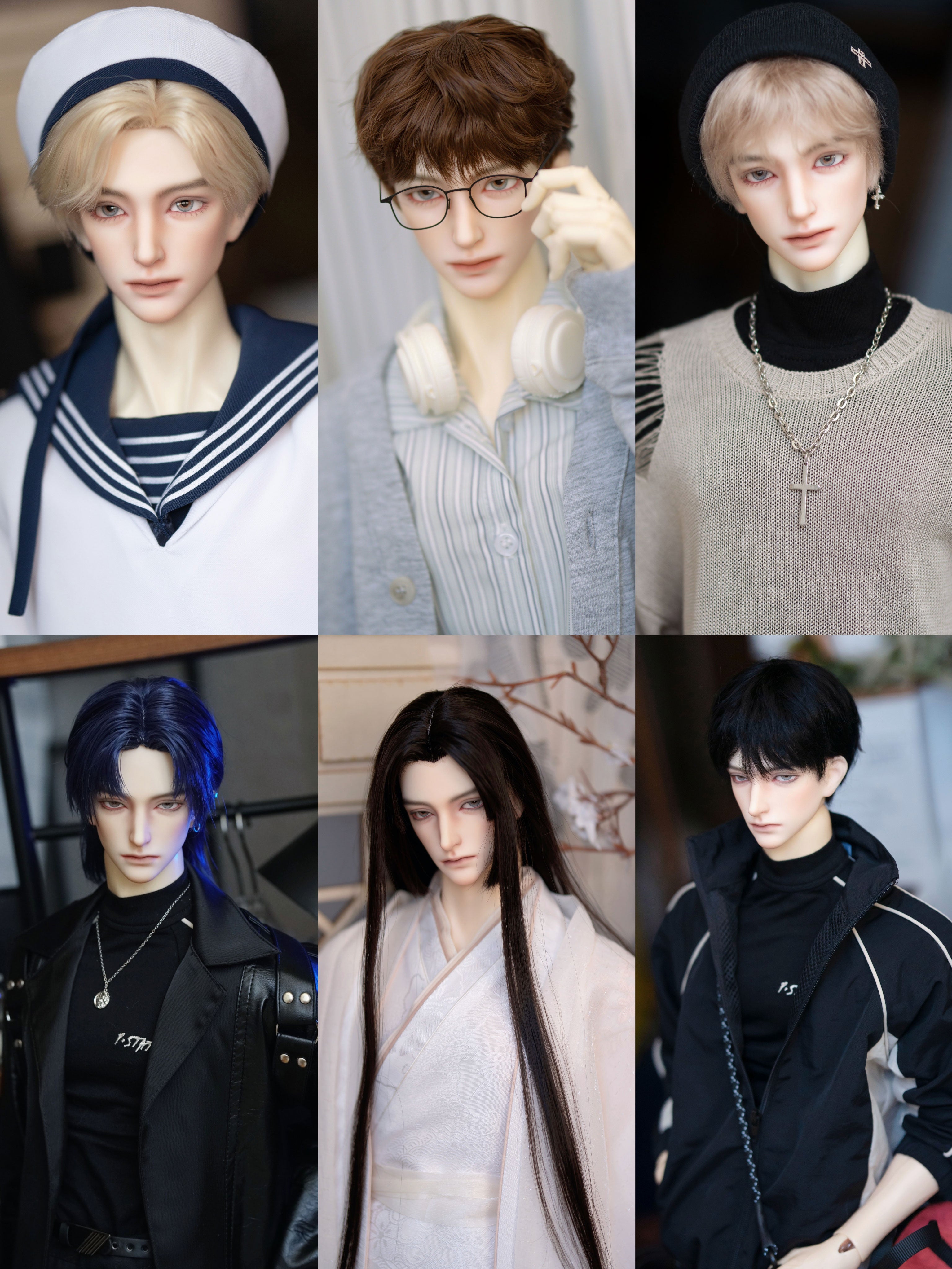 JR - Dean&Carl (BJD Head) : PreOrder - Anubis Doll Café