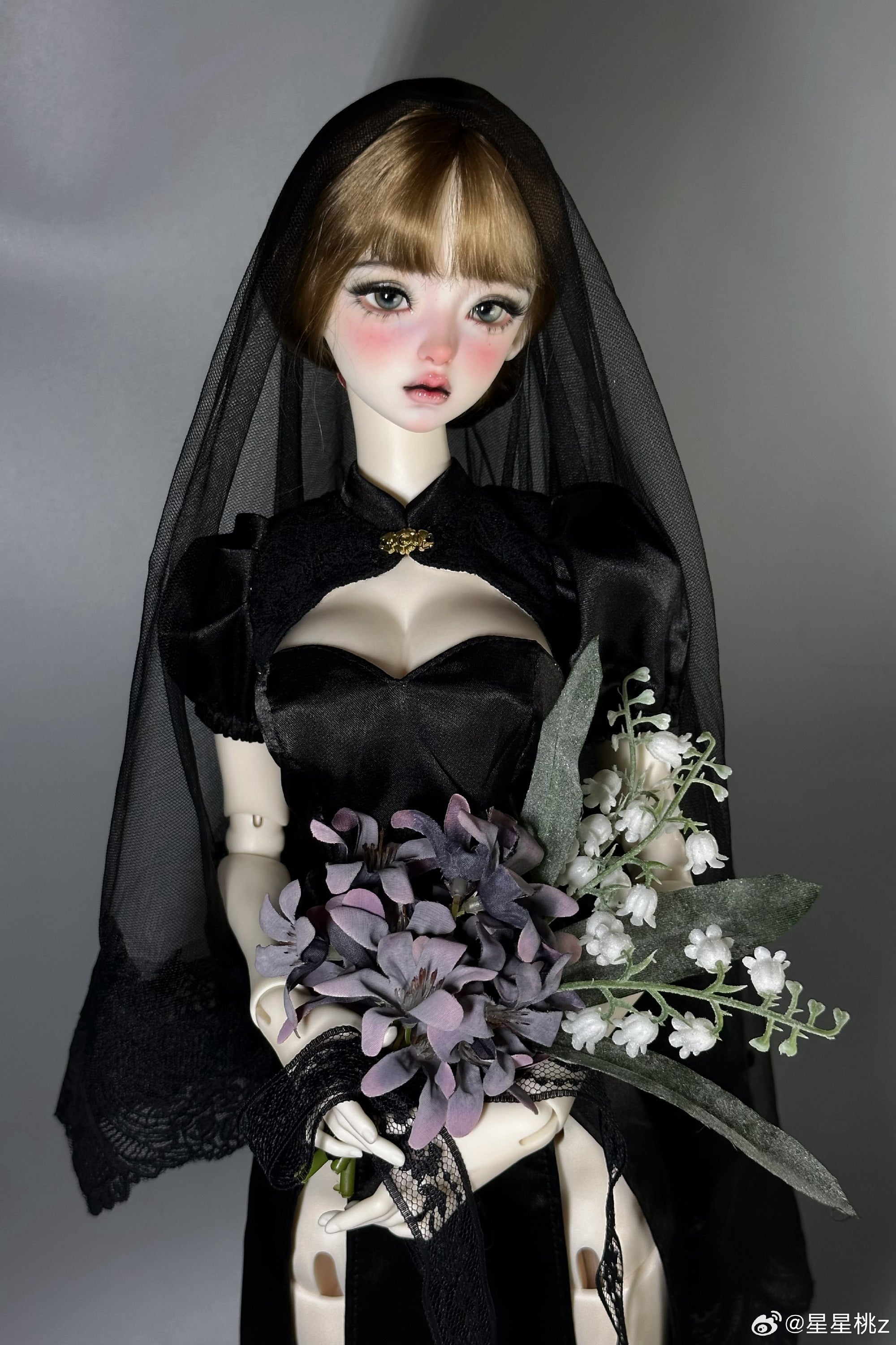 Star Peach - Pearls 1/3 (BJD Head) : Instock - Anubis Doll Café