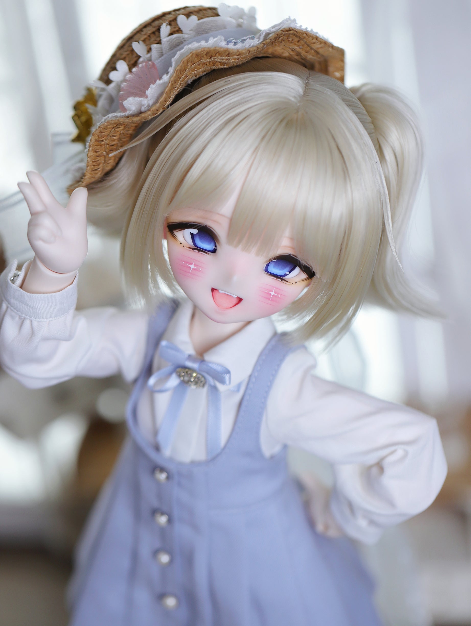 Shoushoudoll - Rabbit doudou & Nicole & Meaw bean(BJD Head) : PreOrder - Anubis Doll Café