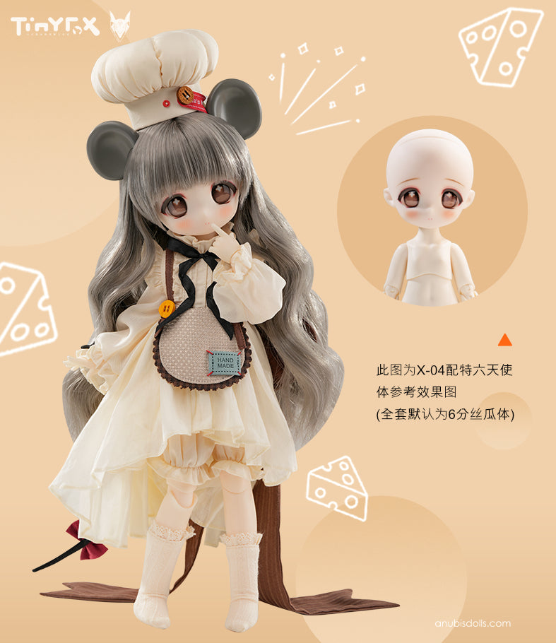 Tinyfox x DolleyDoll - Mousse (BJD Fullset) : PreOrder - Anubis Doll Café