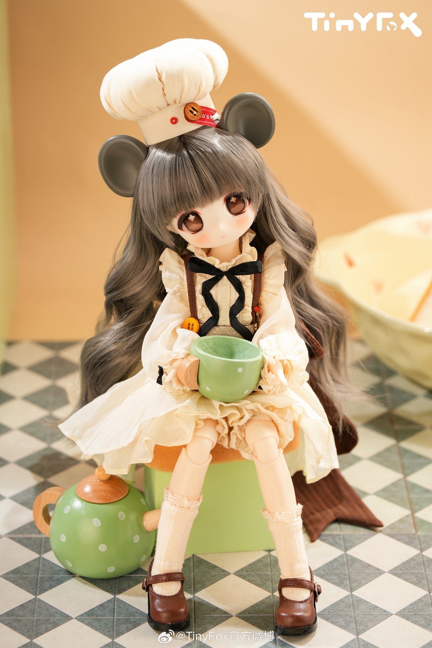 Tinyfox x DolleyDoll - Mousse (BJD Fullset) : PreOrder - Anubis Doll Café