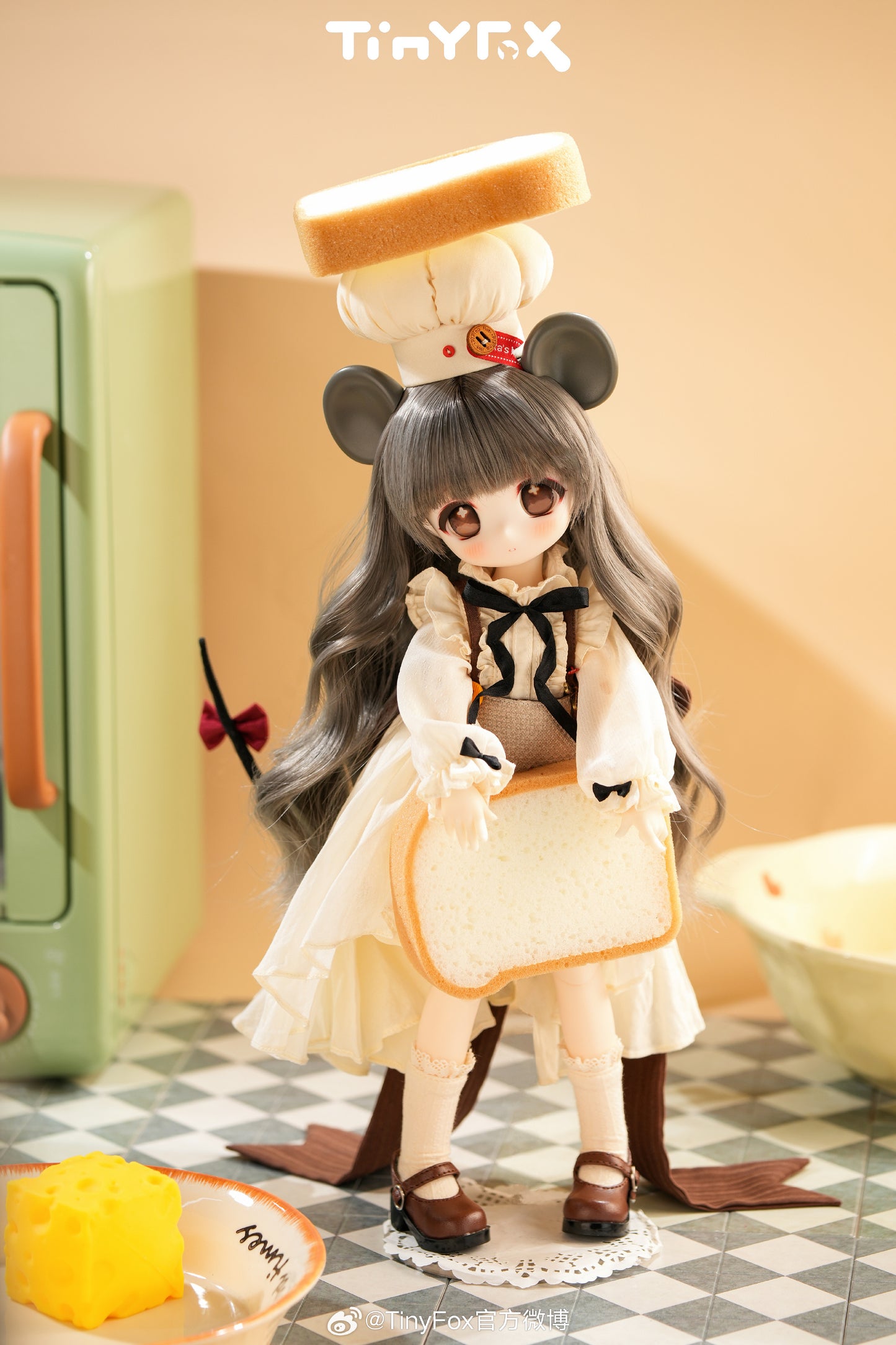 Tinyfox x DolleyDoll - Mousse (BJD Fullset) : PreOrder - Anubis Doll Café