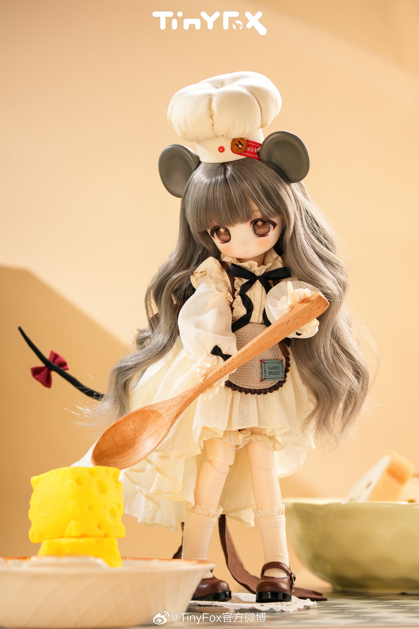 Tinyfox x DolleyDoll - Mousse (BJD Fullset) : PreOrder - Anubis Doll Café