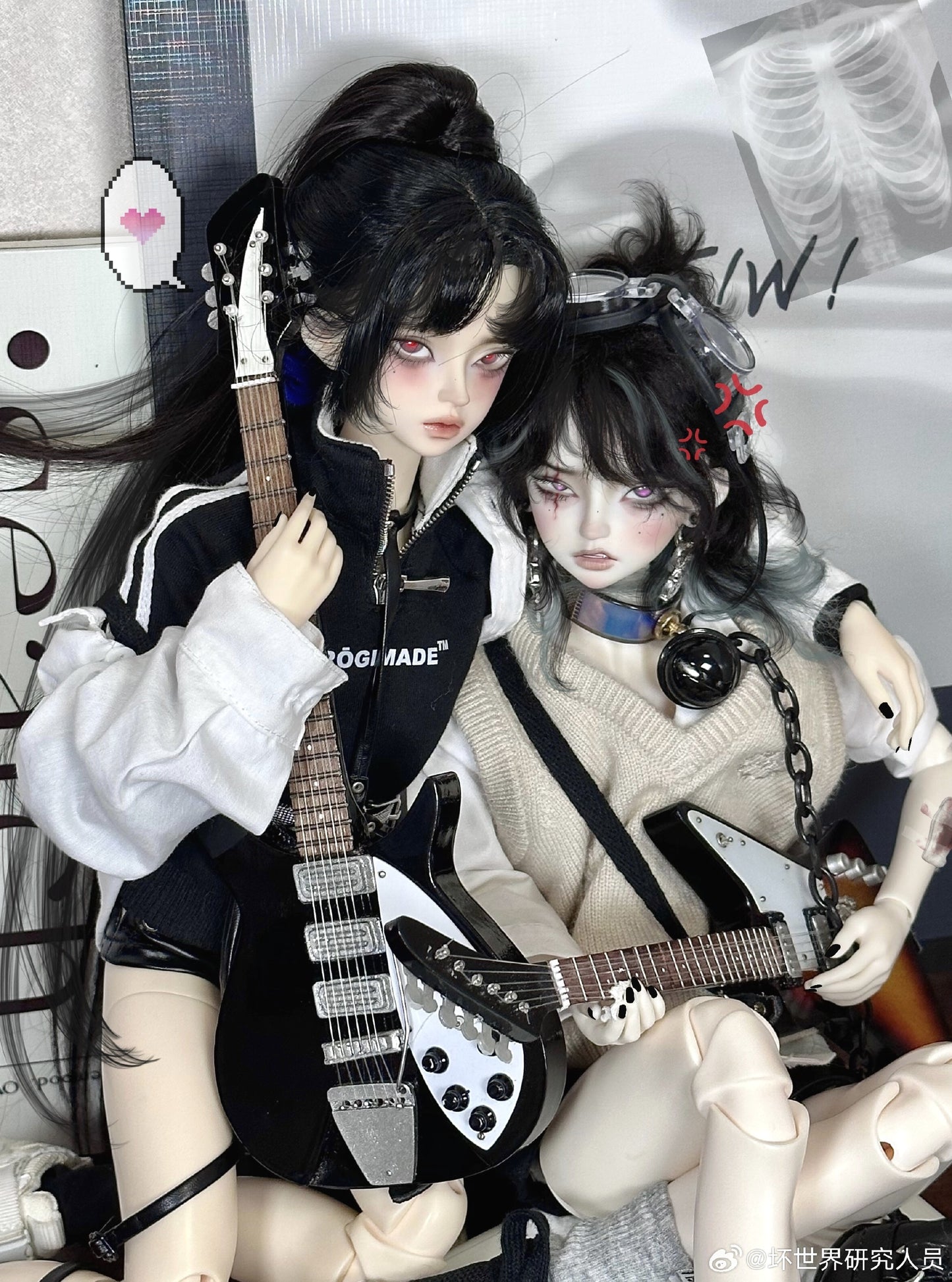 Dark world researcher - Yan Feng (BJD Head) : Instock