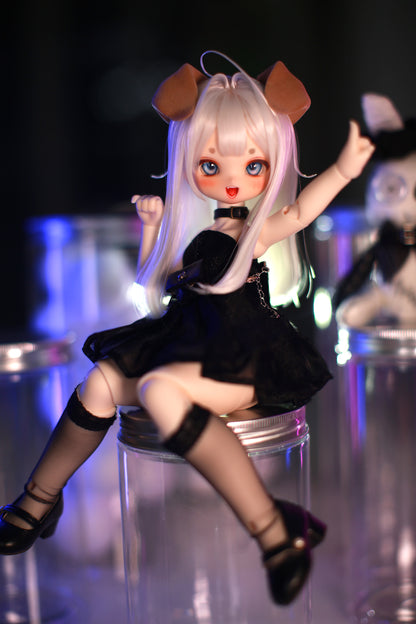 Shoushoudoll - Little meaw bean & Little rabbit bean (BJD doll) - Anubis Doll Café