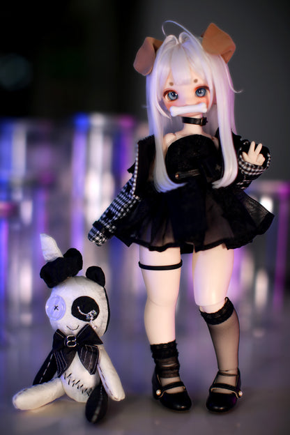 Shoushoudoll - Little meaw bean & Little rabbit bean (BJD doll) - Anubis Doll Café