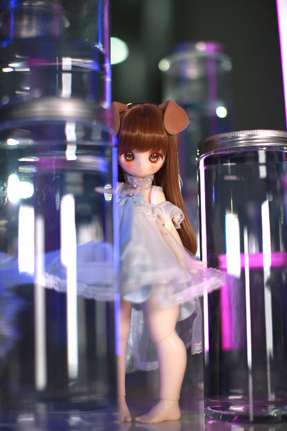 Shoushoudoll - Little meaw bean & Little rabbit bean (BJD doll) - Anubis Doll Café