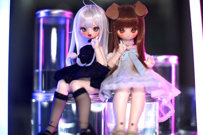 Shoushoudoll - Little meaw bean & Little rabbit bean (BJD doll) - Anubis Doll Café