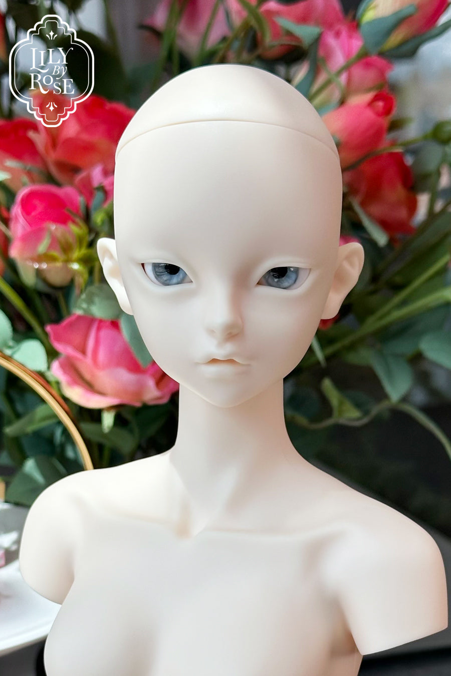 SWITCH - YUNSEOL Tokki Rosy white (BJD Head) : Instock – Anubis Doll Café