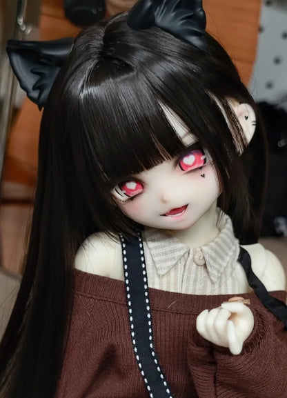 AKI DOLL - Red Panda (BJD Head) : Instock - Anubis Doll Café