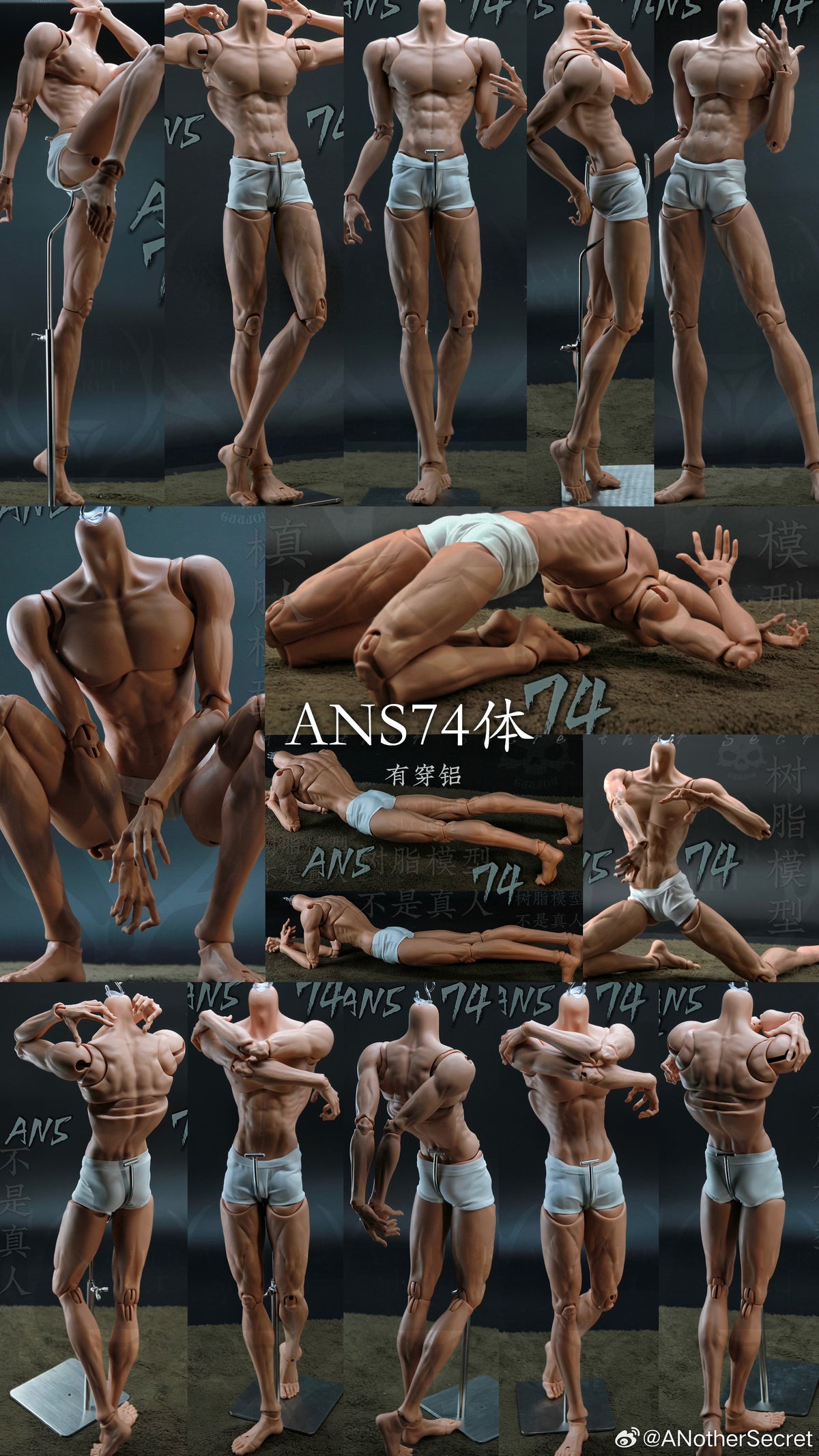 ANotherSecret - ANS74 Body (BJD Body) : Instock