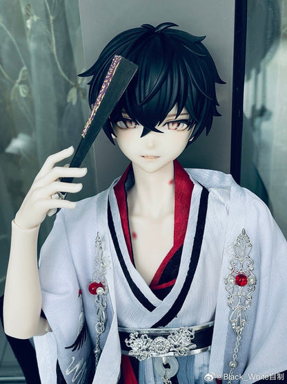 Black_White - Carve 15th (BJD Head) : Instock - Anubis Doll Café