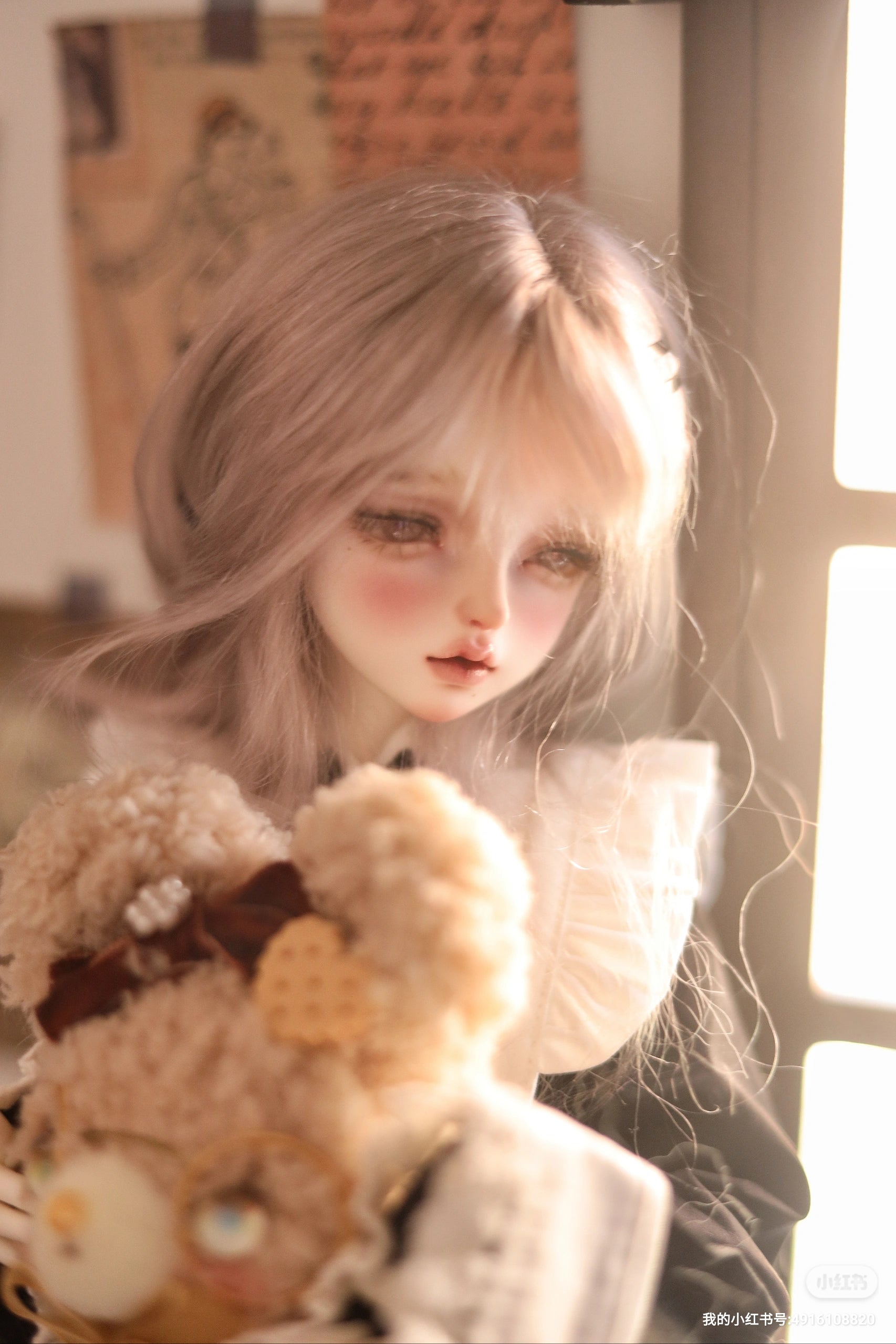 Floating island - Jiyuan (BJD Head) - Anubis Doll Café