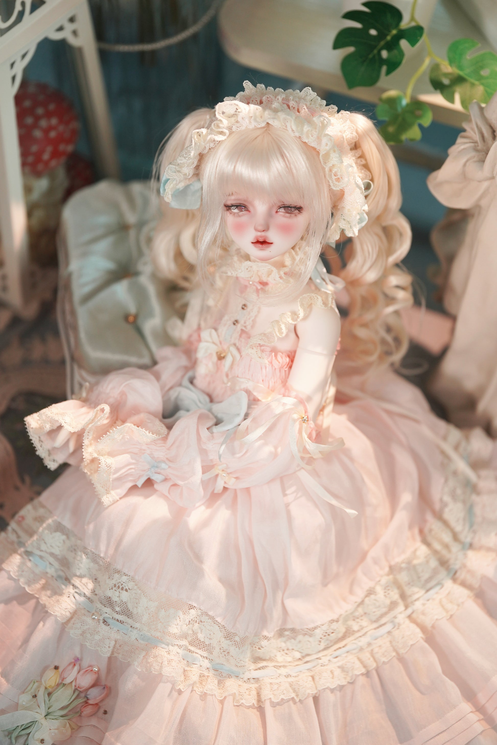 Floating island - Jiyuan (BJD Head) - Anubis Doll Café