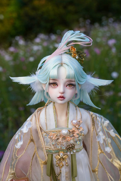 HatCat - Xiao Er and San Fu (BJD Head) : PreOrder