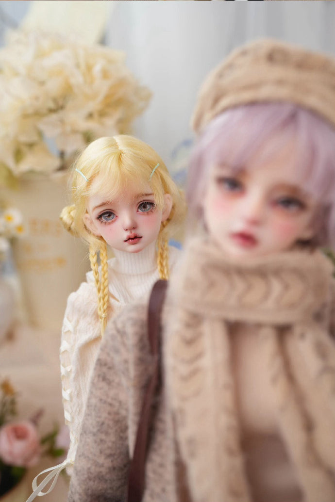 HatCat - Xiao Er and San Fu (BJD Head) : PreOrder