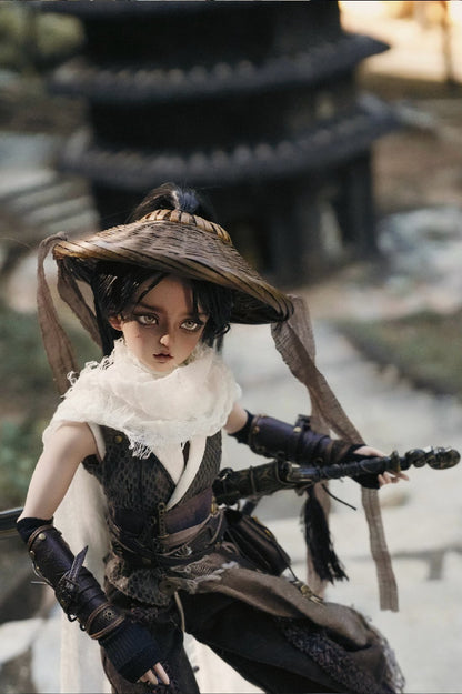 HatCat - Xiao Er and San Fu (BJD Head) : PreOrder