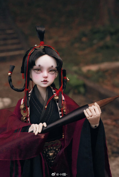 HatCat - Xiao Er and San Fu (BJD Head) : PreOrder