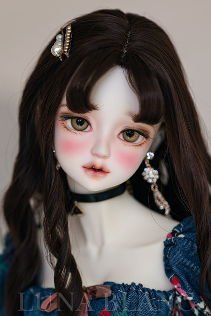 Luna blanc - Cordelia Milk white (BJD Head) : Instock