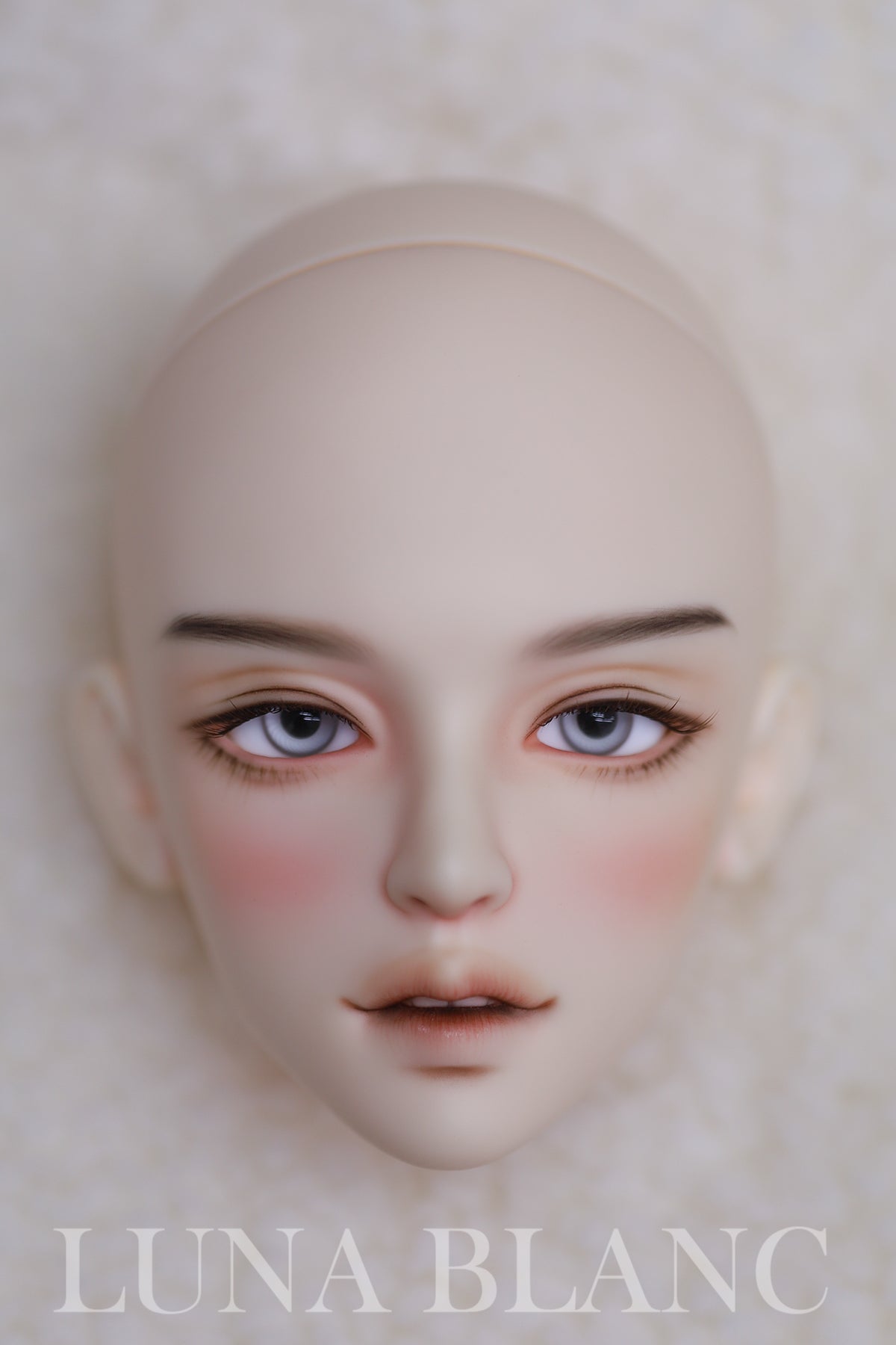 Luna blanc - Johannes Light brown with makeup (หัวBJD) : พร้อมส่ง