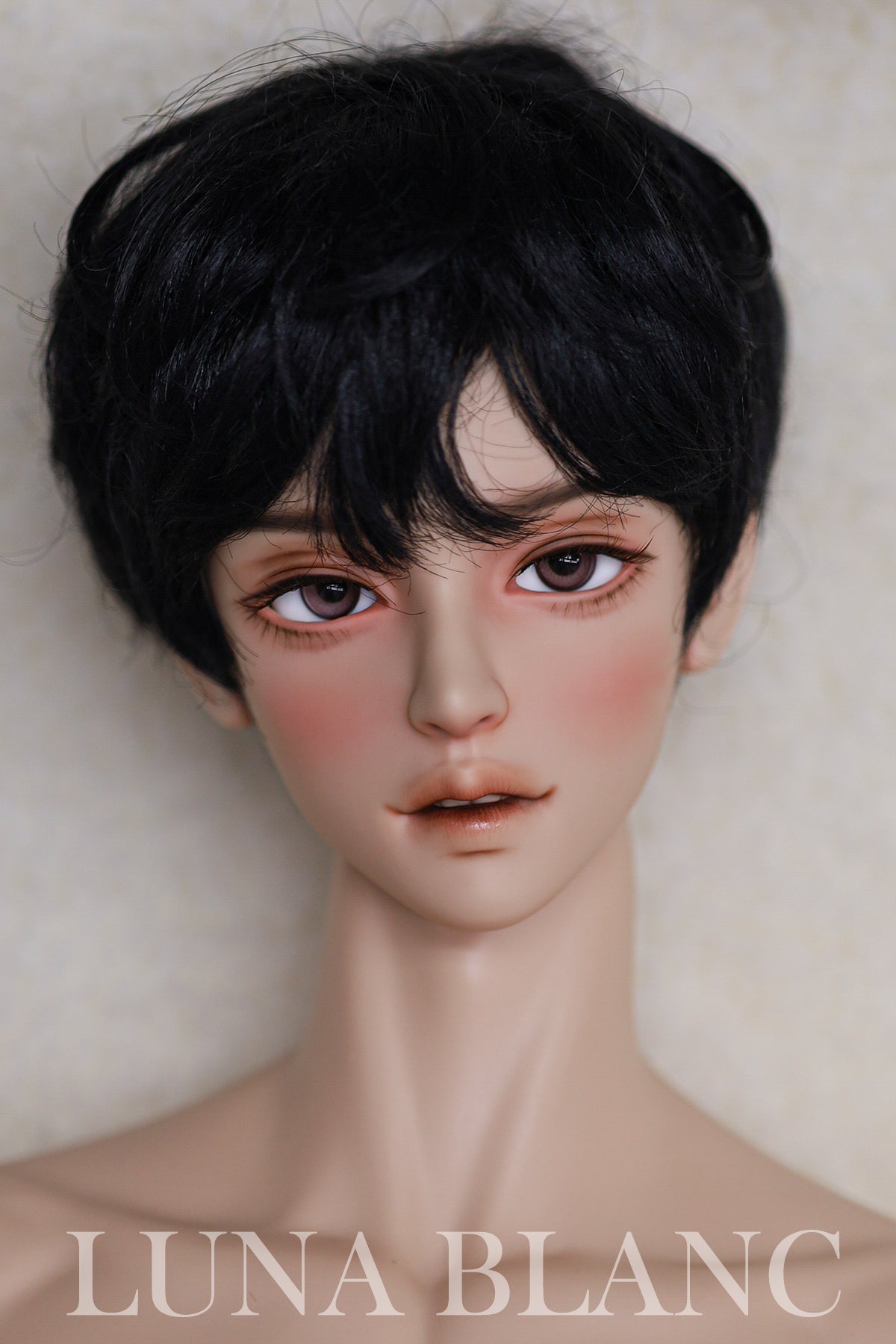 Luna blanc - Johannes Light brown with makeup (หัวBJD) : พร้อมส่ง