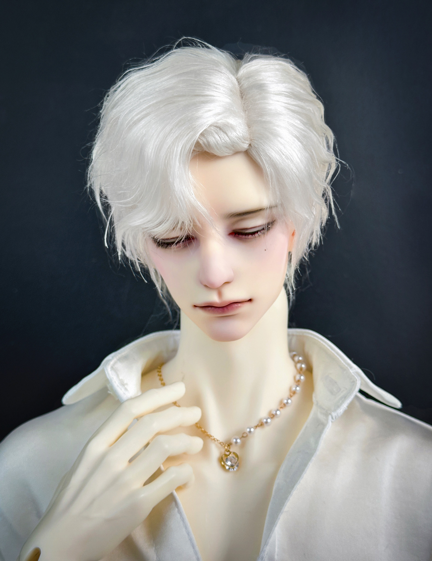 Mohair wig wholesale - Short hair mohair (BJD Wig) : InStock - Anubis Doll Café