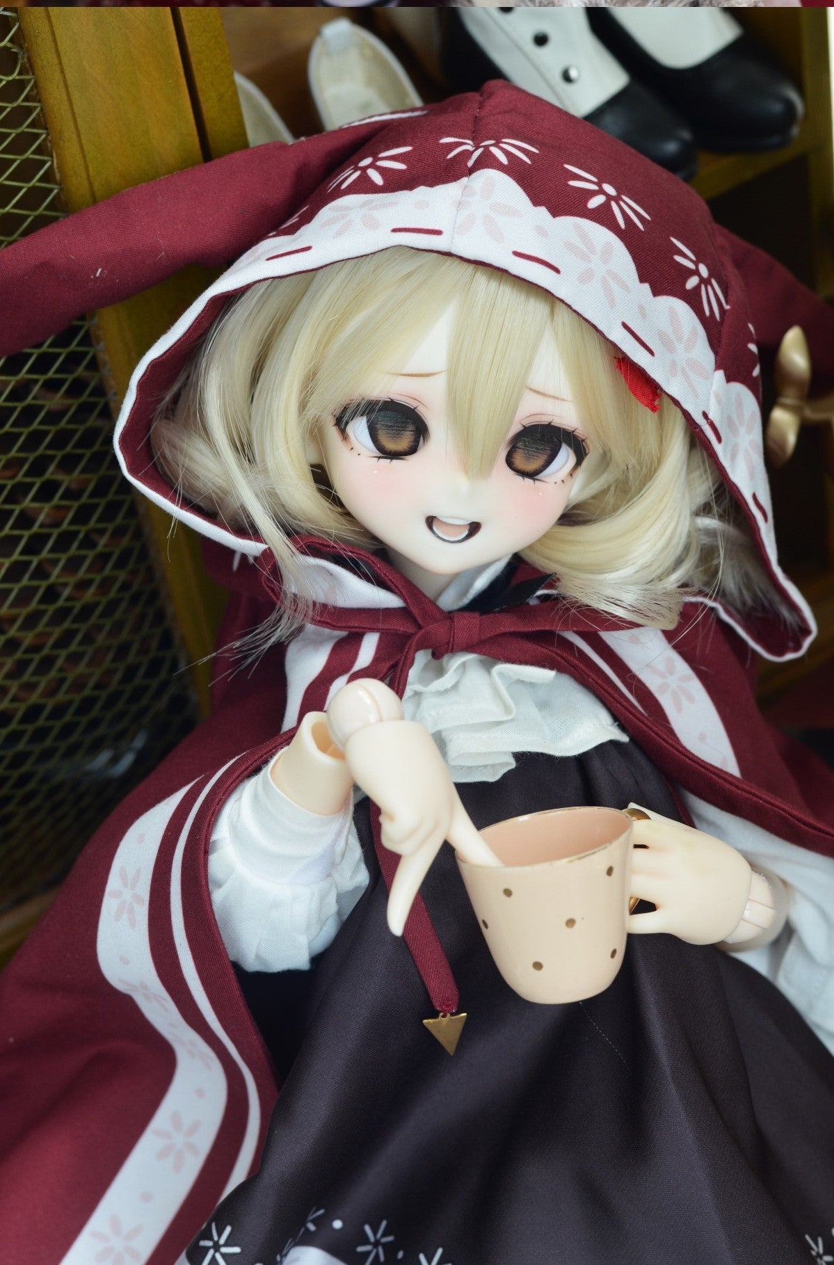 Smallest homemade - Toffee (BJD Head) : InStock - Anubis Doll Café