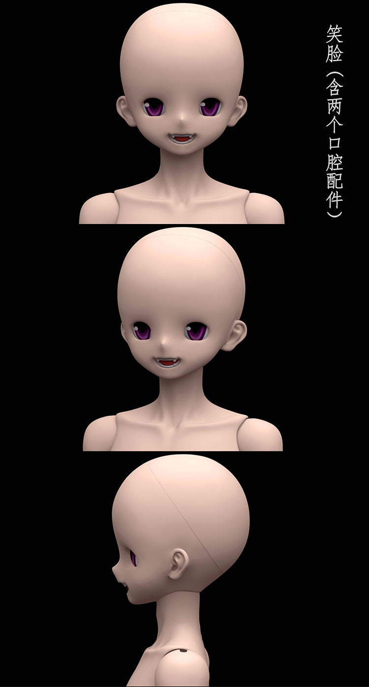 Shoushoudoll - Cocoa Smile (BJD Head) : Instock