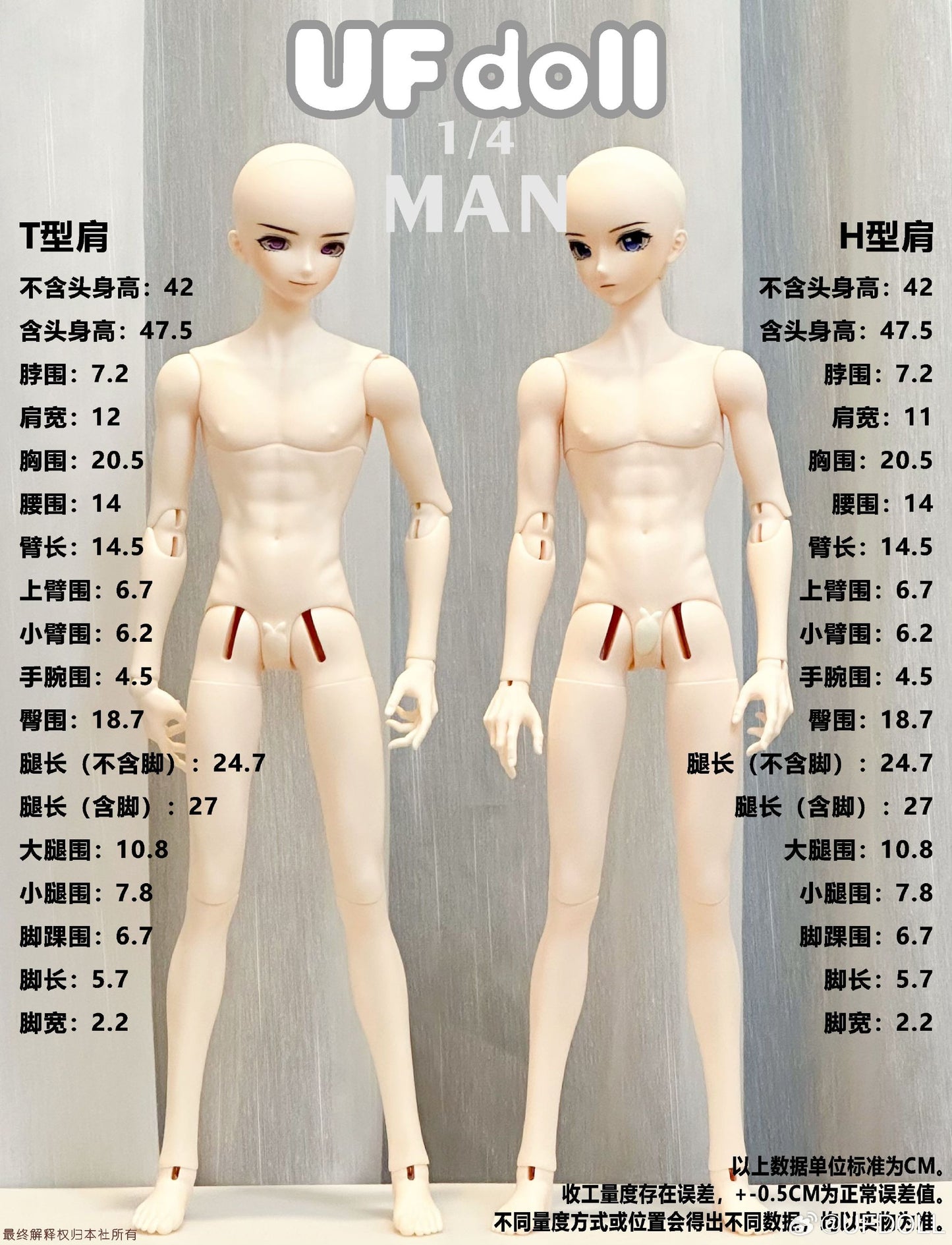 UFDoll - 1/4 Man body opening promotion : PreOrder - Anubis Doll Café