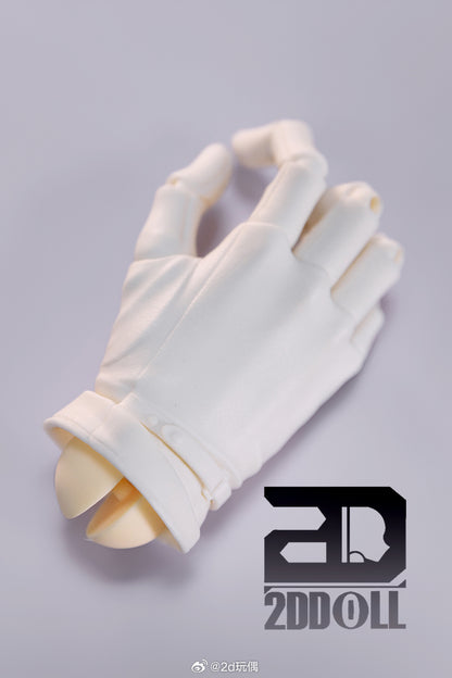 2DDoll - Glove jointed hand 75 ,80 and 83 (BJD Hand part) : PreOrder