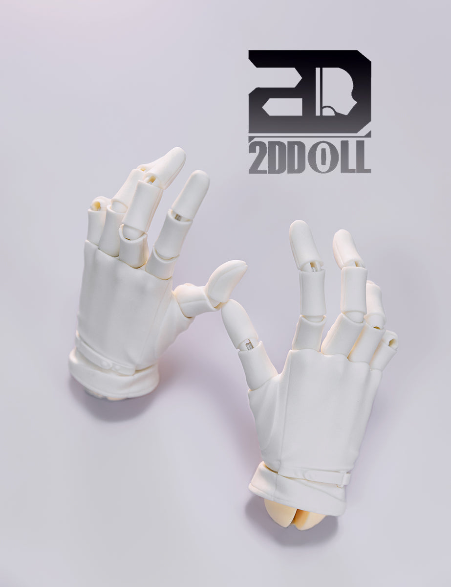 2DDoll - Glove jointed hand 75 ,80 and 83 (BJD Hand part) : PreOrder - Anubis Doll Café