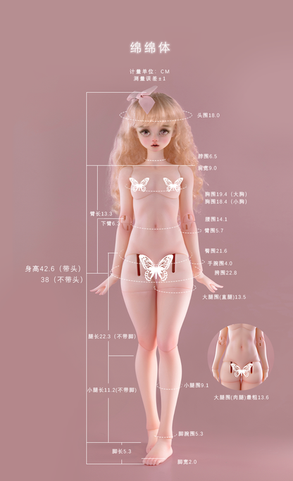 AEDOLL - Mianmian body (บอดี้BJD) : พรีออเดอร์