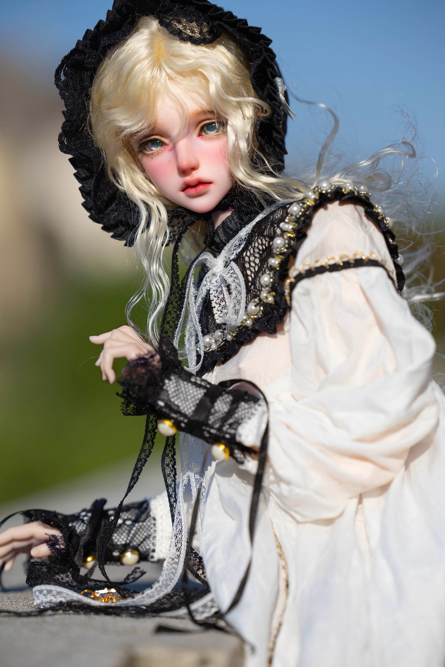 Alhagi - Gray Heng (BJD Head) : PreOrder