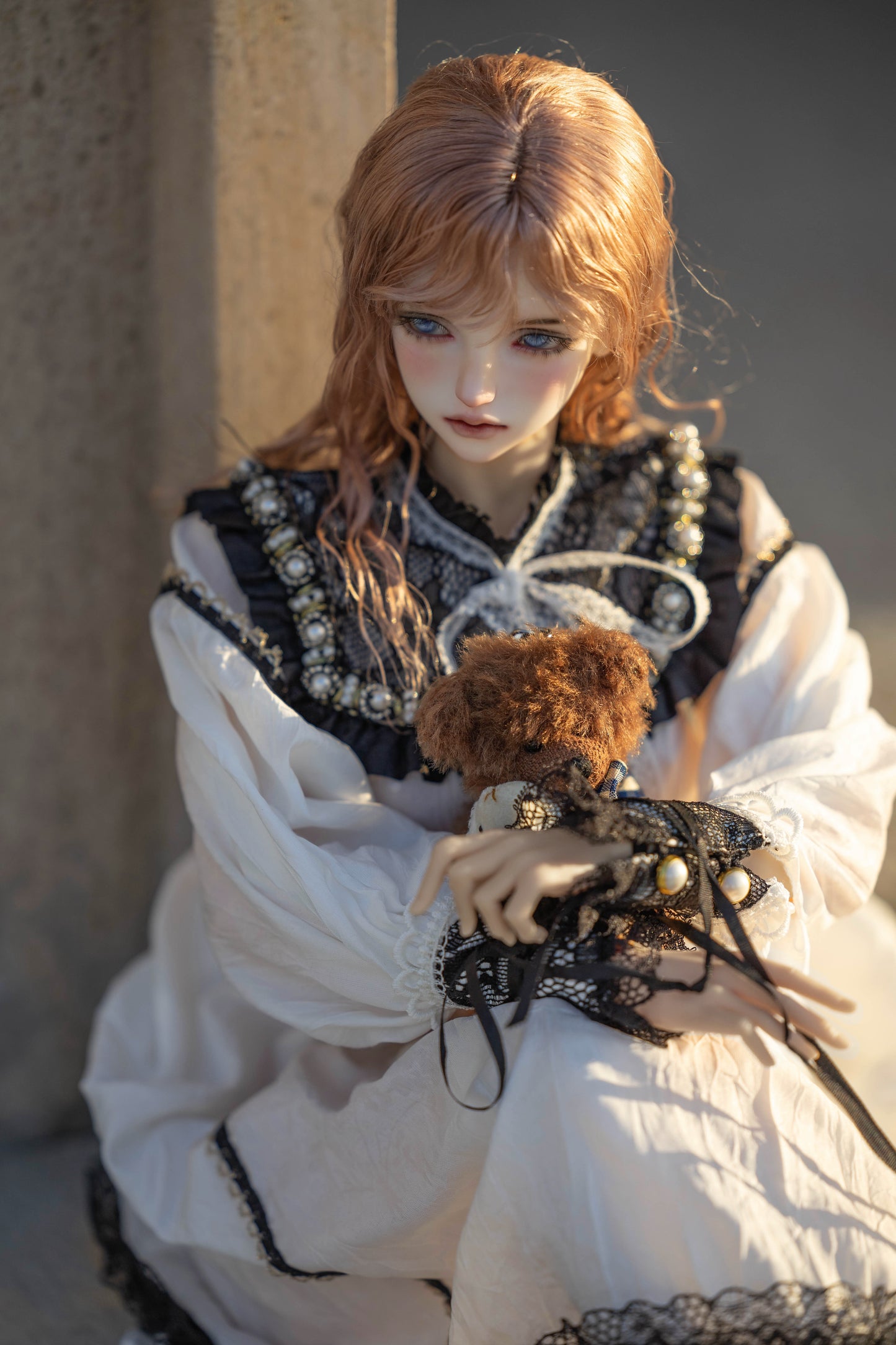 Alhagi - Gray Heng (BJD Head) : PreOrder