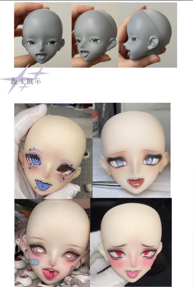 Black Hole and Knights - Kichirou (BJD Head) : PreOrder - Anubis Doll Café