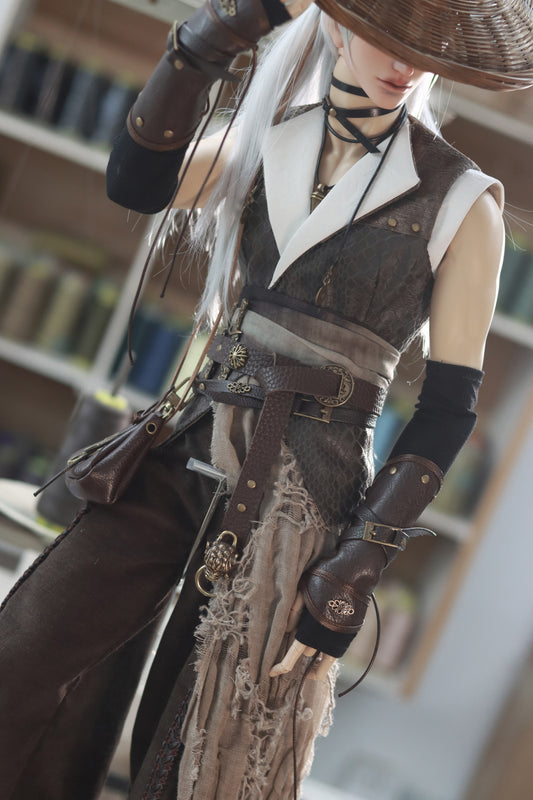 Crane Dream Pavilion - Jianghu Ke (BJD Cloth) : Instock