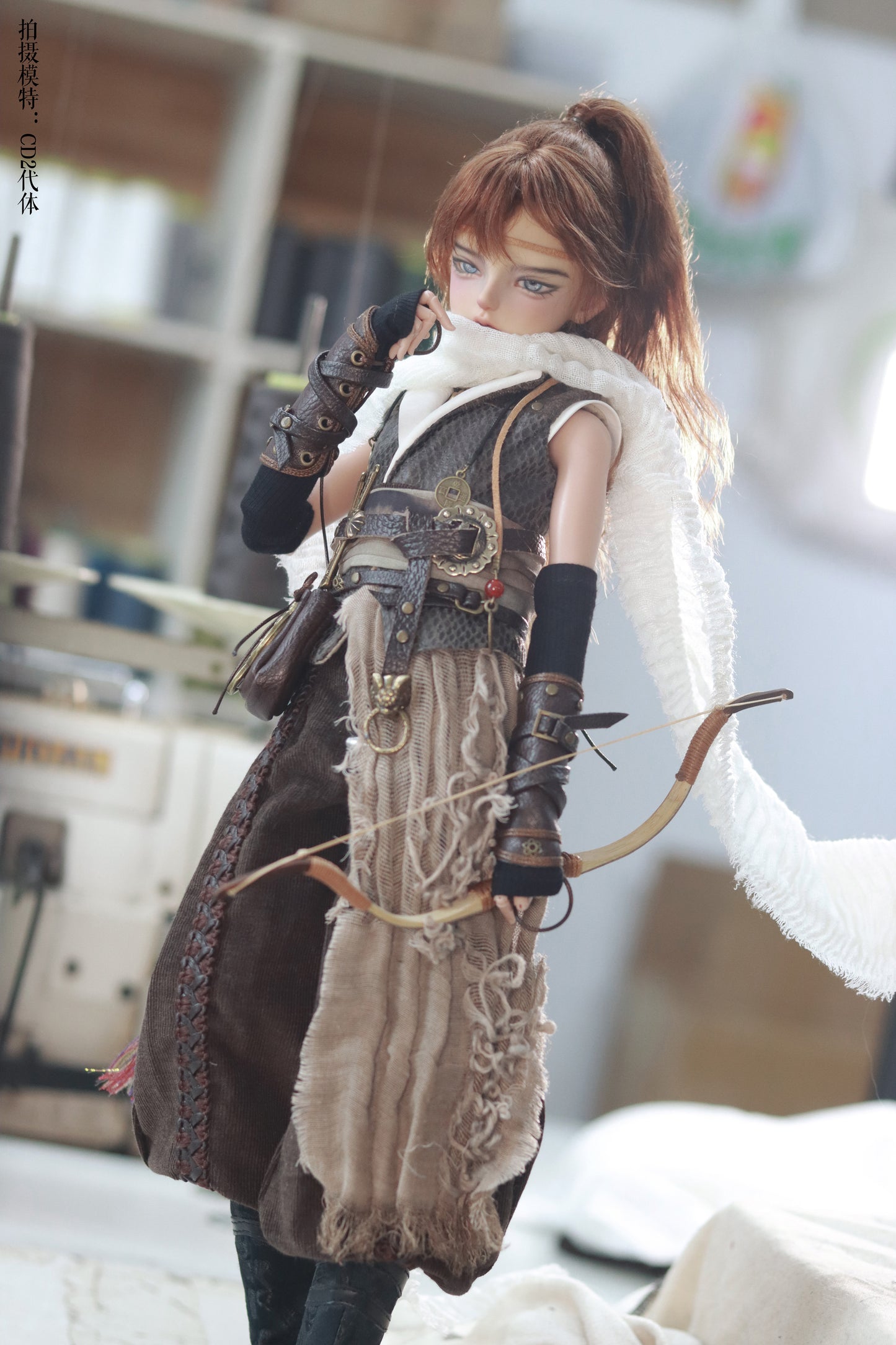 Crane Dream Pavilion - Jianghu Ke (BJD Cloth) : Instock - Anubis Doll Café