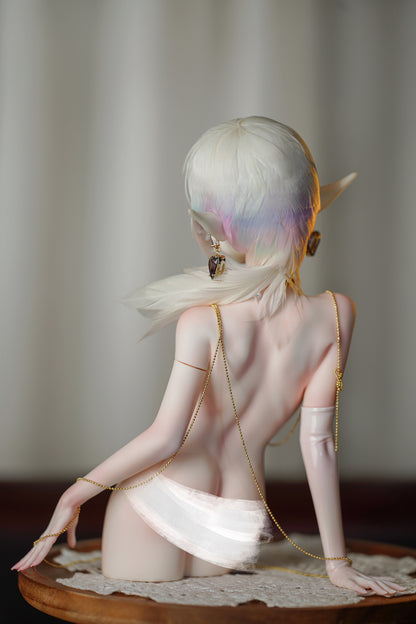 Coral Reef x Jiu Er Cat - Witch & Girl (BJD Bust Stand) : PreOrder