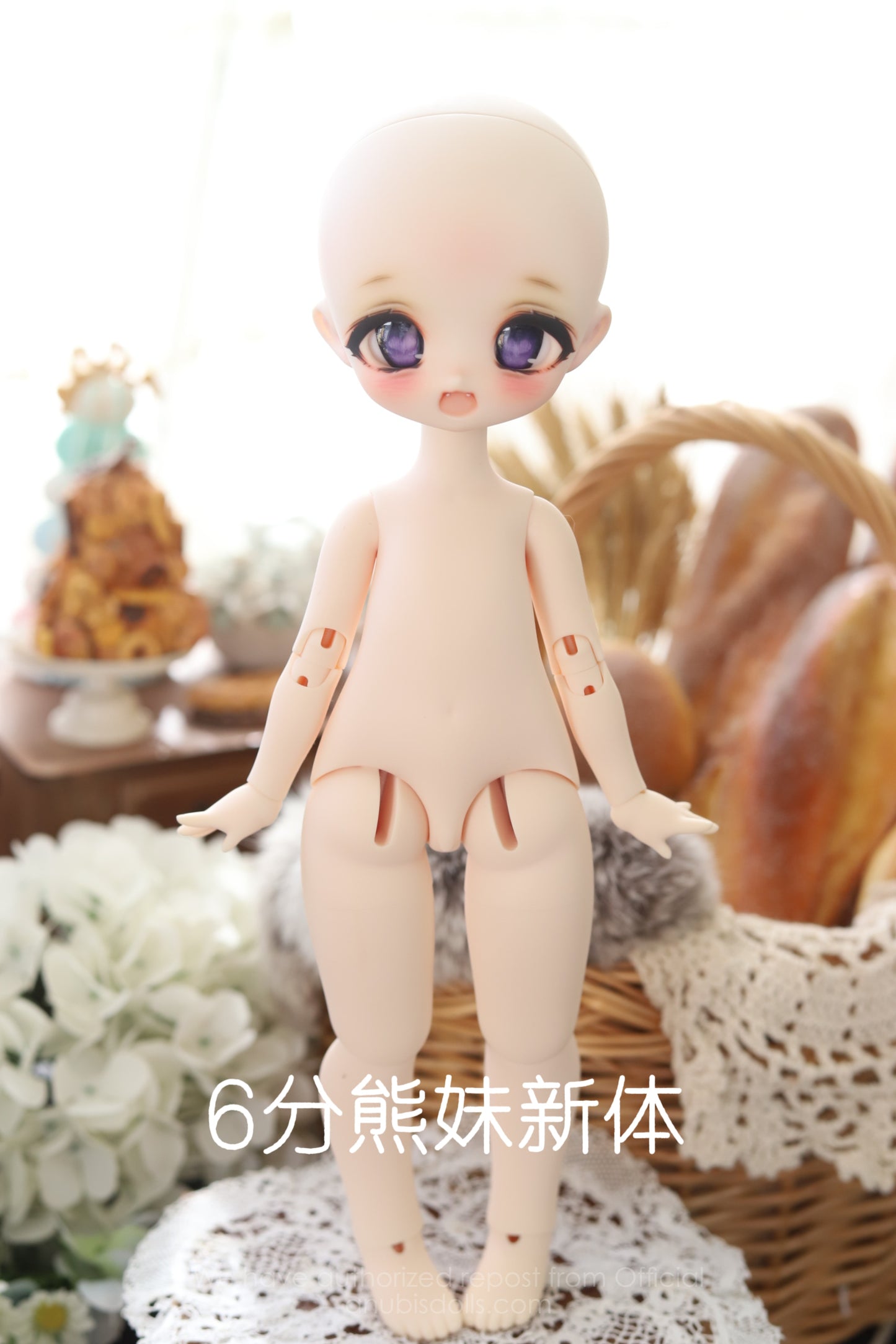 Caroro - Duck egg (นู๊ดดอล , หัวBJD) : พรีออเดอร์