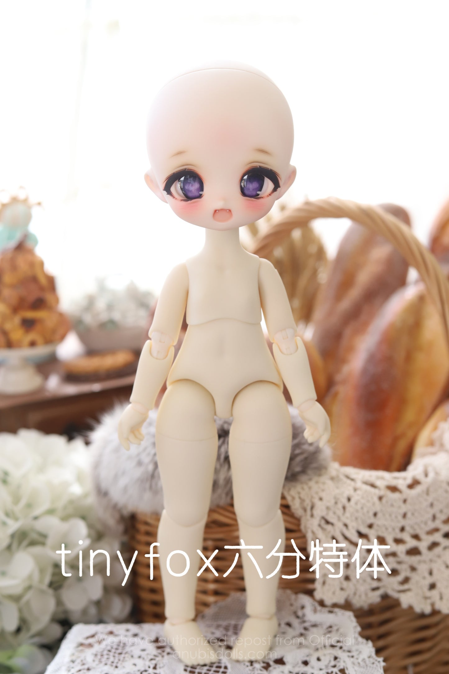 Caroro - Duck egg (นู๊ดดอล , หัวBJD) : พรีออเดอร์