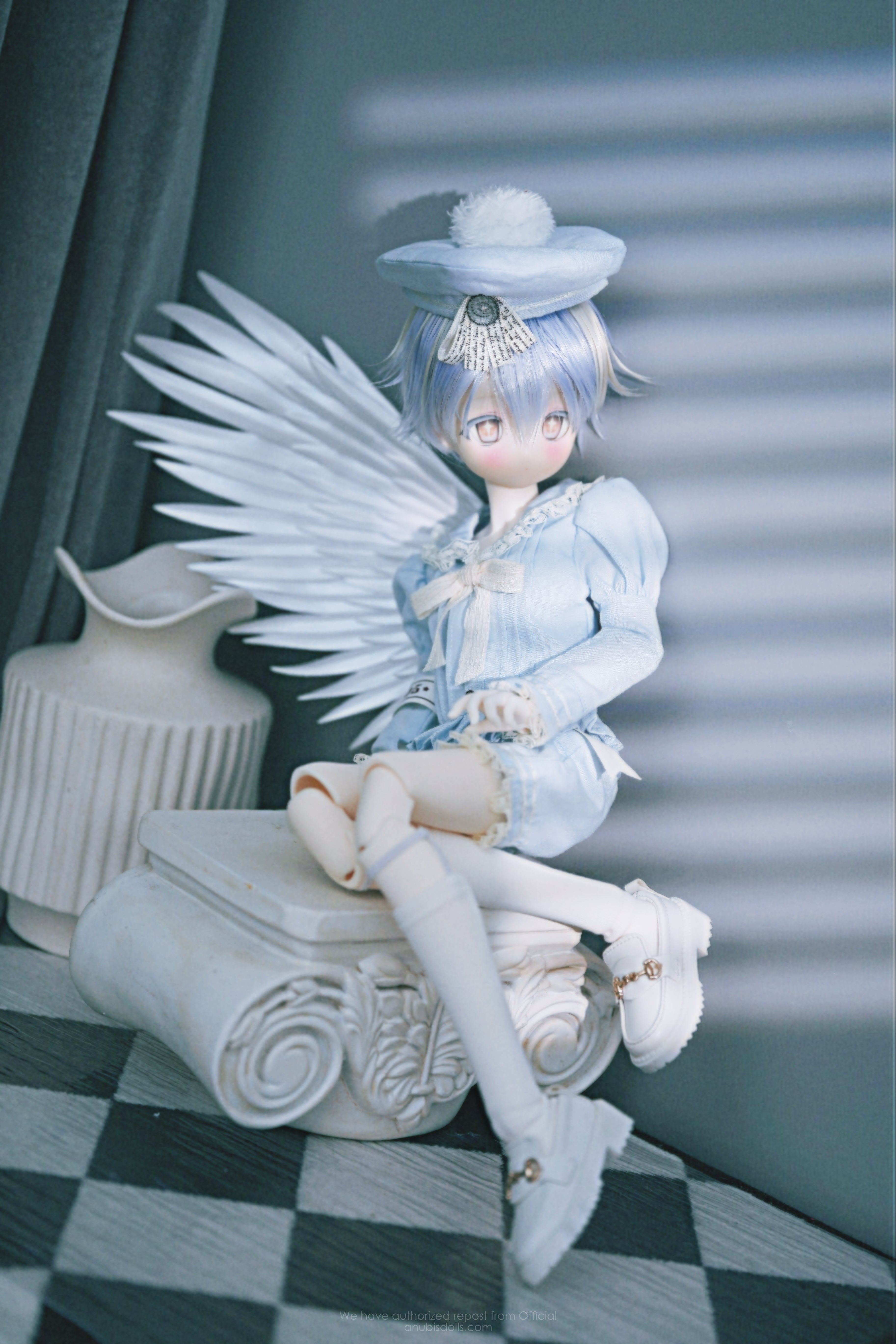 Caroro - White feather (BJD Body) : PreOrder - Anubis Doll Café