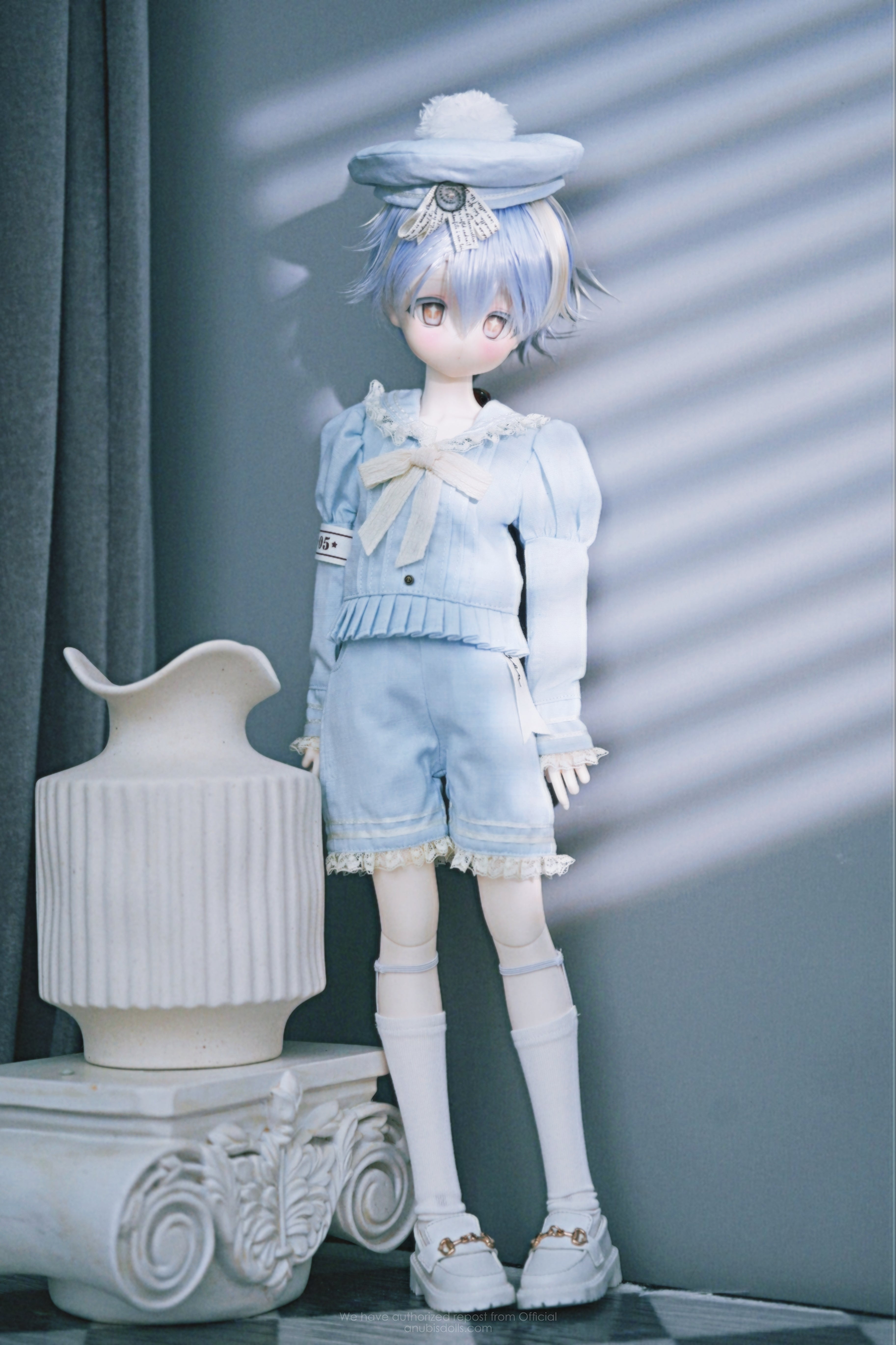 Caroro - White feather (BJD Body) : PreOrder - Anubis Doll Café