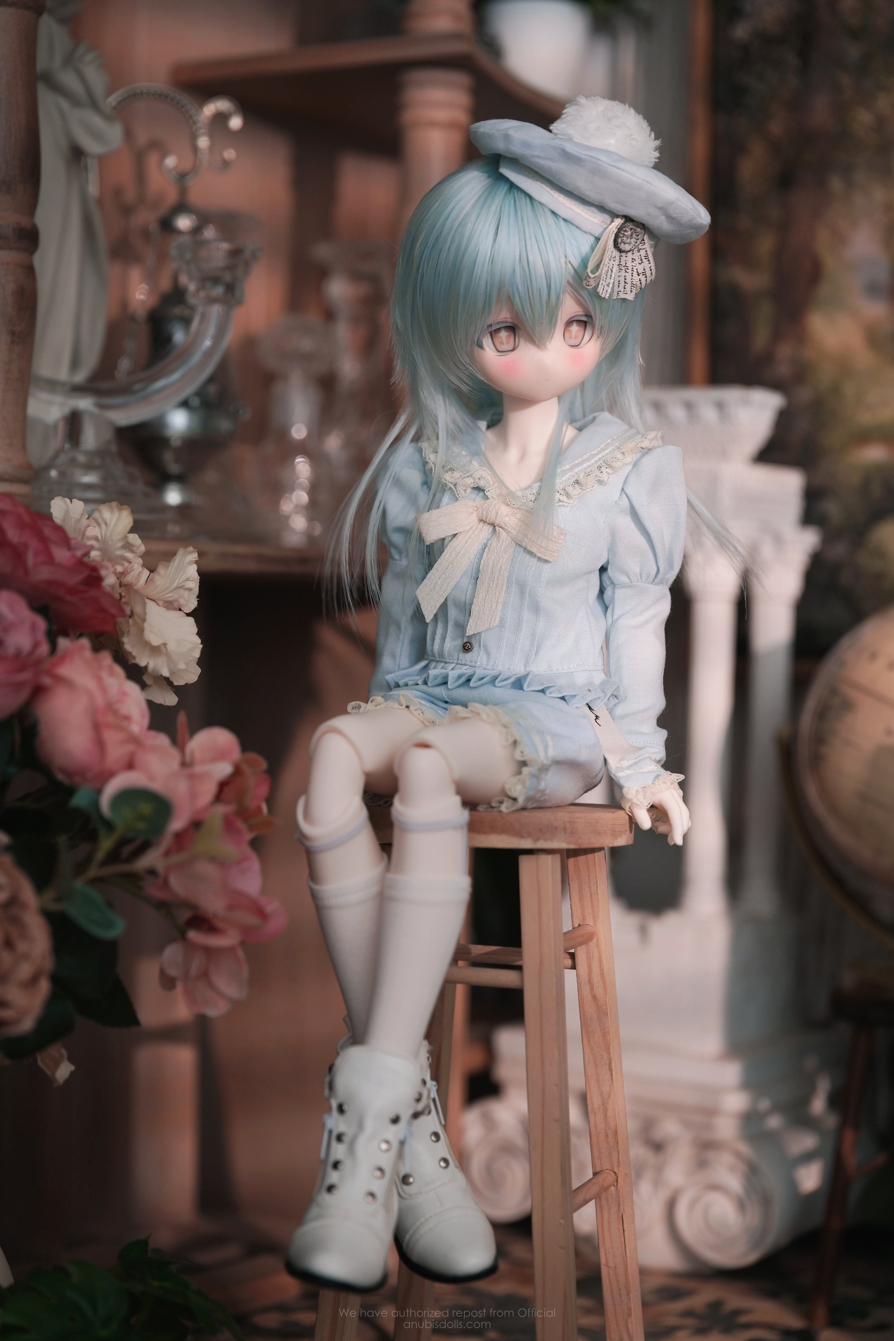 Caroro - White feather (BJD Body) : PreOrder - Anubis Doll Café