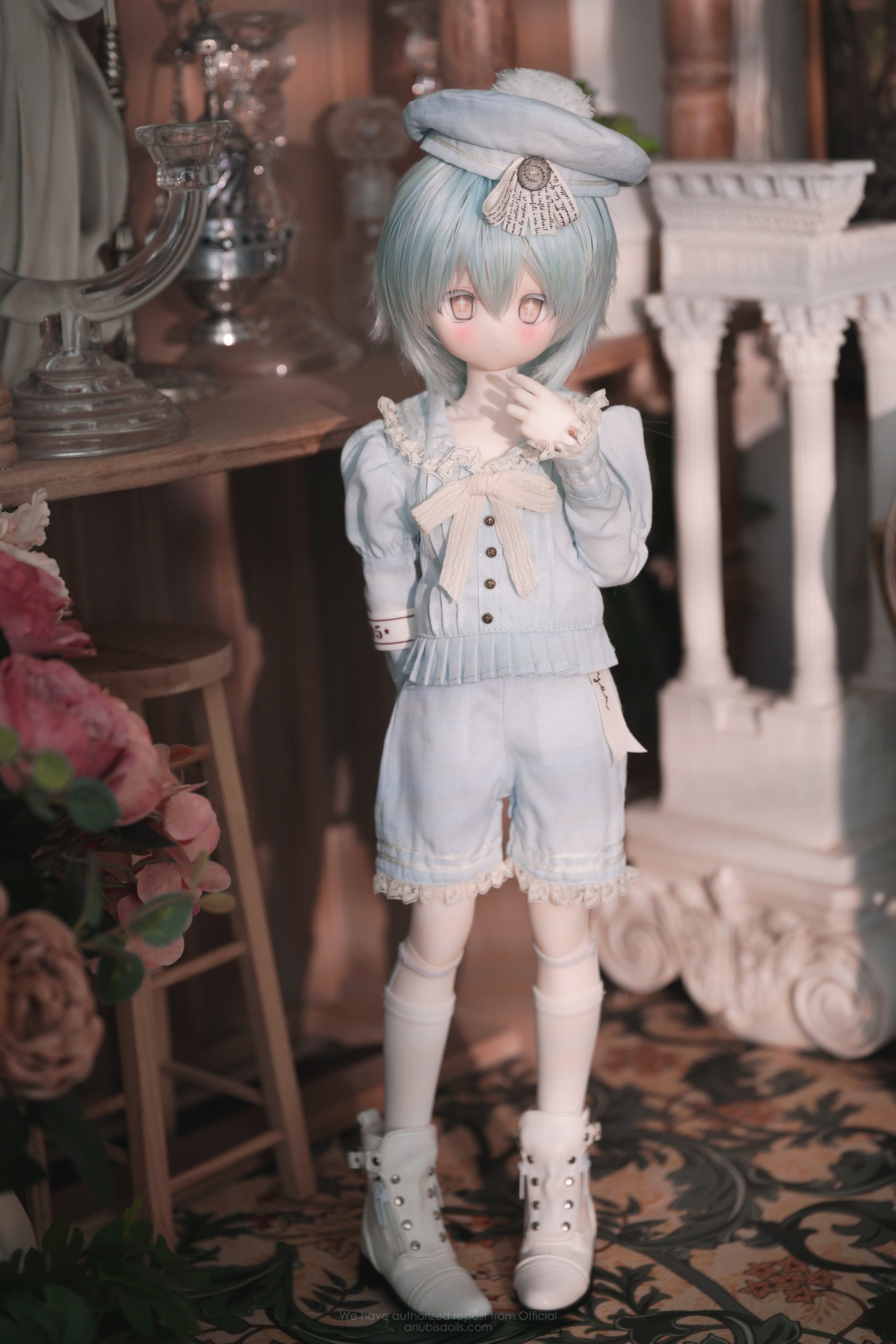 Caroro - White feather (BJD Body) : PreOrder - Anubis Doll Café