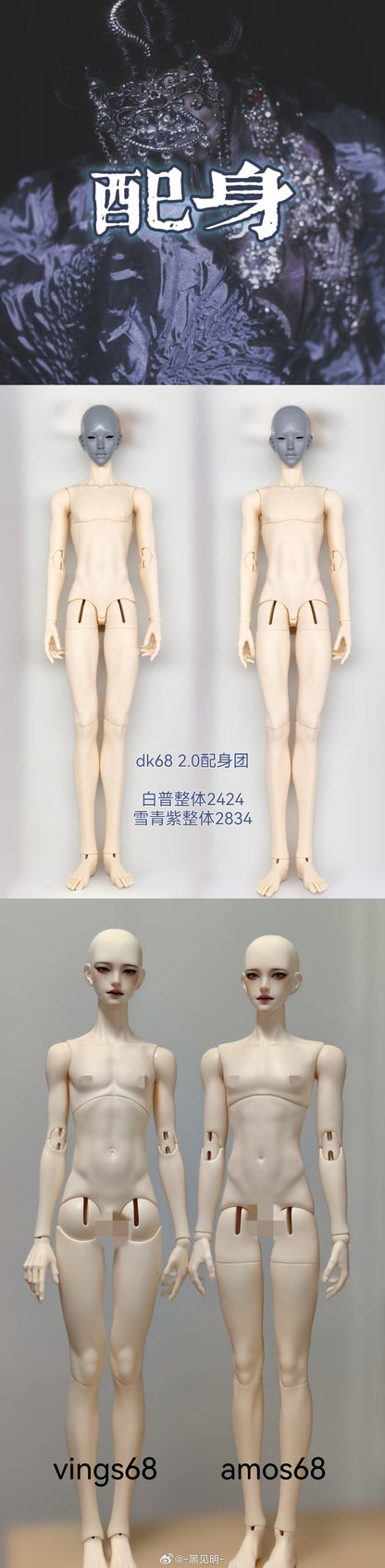 Devotion doll - Necrosa (BJD Head) : PreOrder - Anubis Doll Café