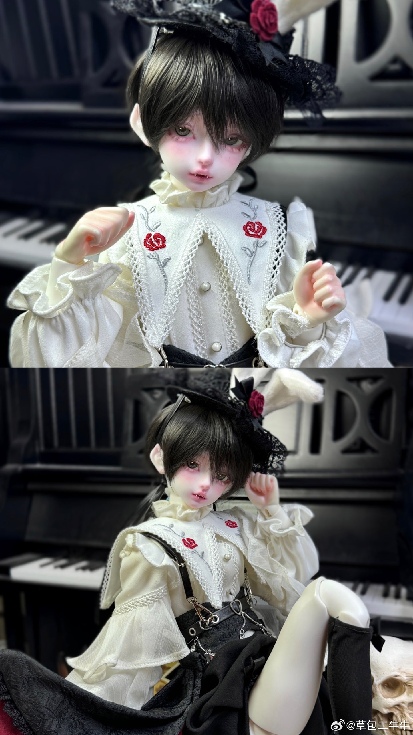 Erniu - Elvis (BJD Head) - Anubis Doll Café