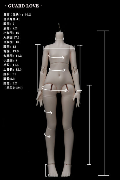 Guard love - 1/4 5th Generation (BJD body) : PreOrder