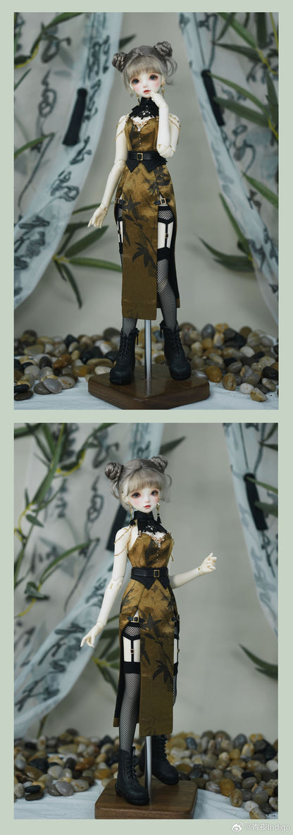 Indigo Night - Cheongsam (BJD Cloth) : PreOrder - Anubis Doll Café