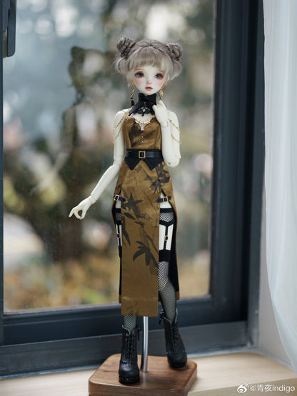 Indigo Night - Cheongsam (BJD Cloth) : PreOrder - Anubis Doll Café